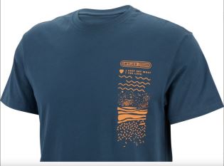 ORTLIEB T-Shirt - modré