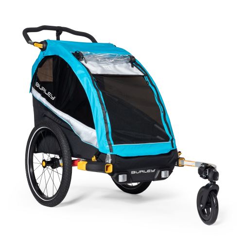 jednomístný odpružený dětský vozík